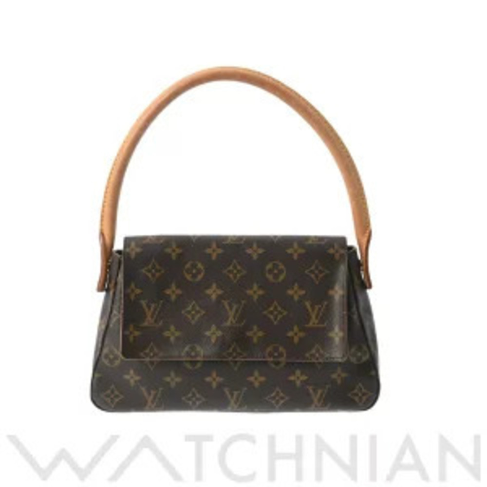 Louis Vuitton Monogram Looping Brown Canvas Shoulder Bag